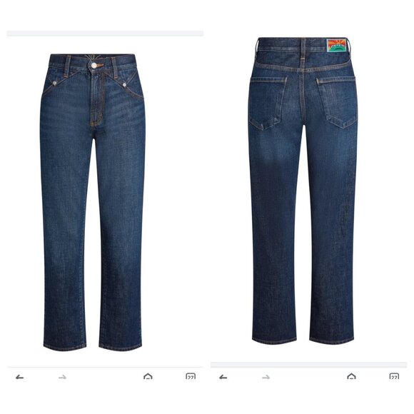 NWT Daily Blue by Adriano Goldschmied High-Waisted Straight Slim Barrel 27 - Picture 2 of 16